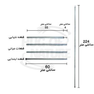 ستون سایبان آغوش طبیعت